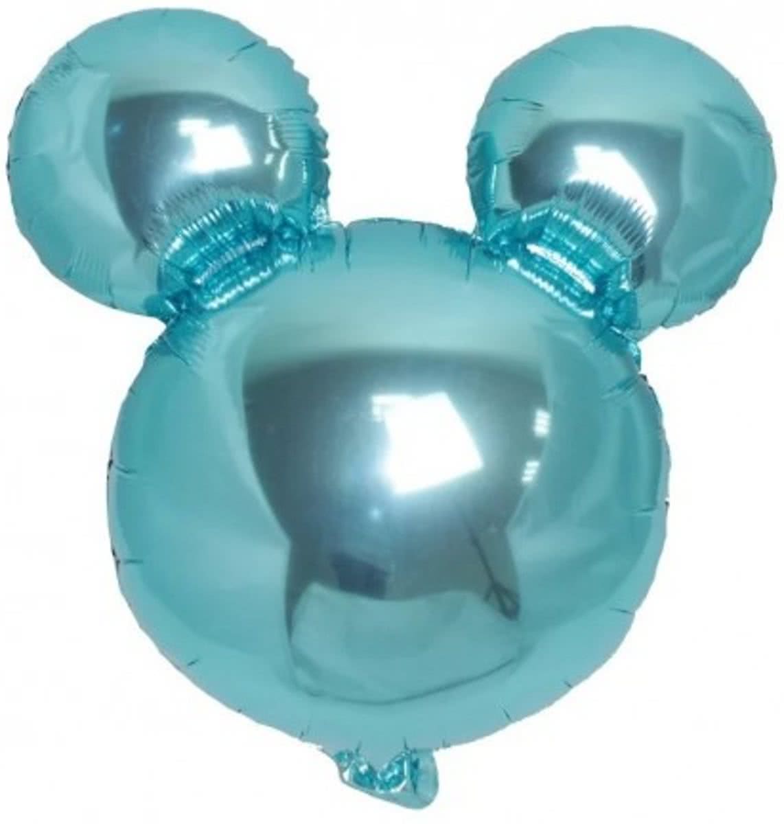 Folieballon Mickey Baby blauw